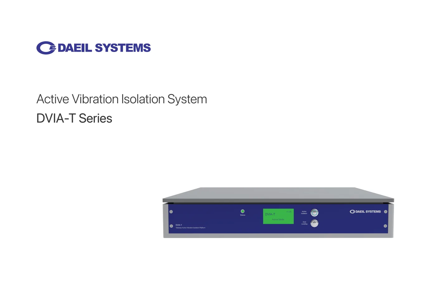 DVIA-T Series Brochure