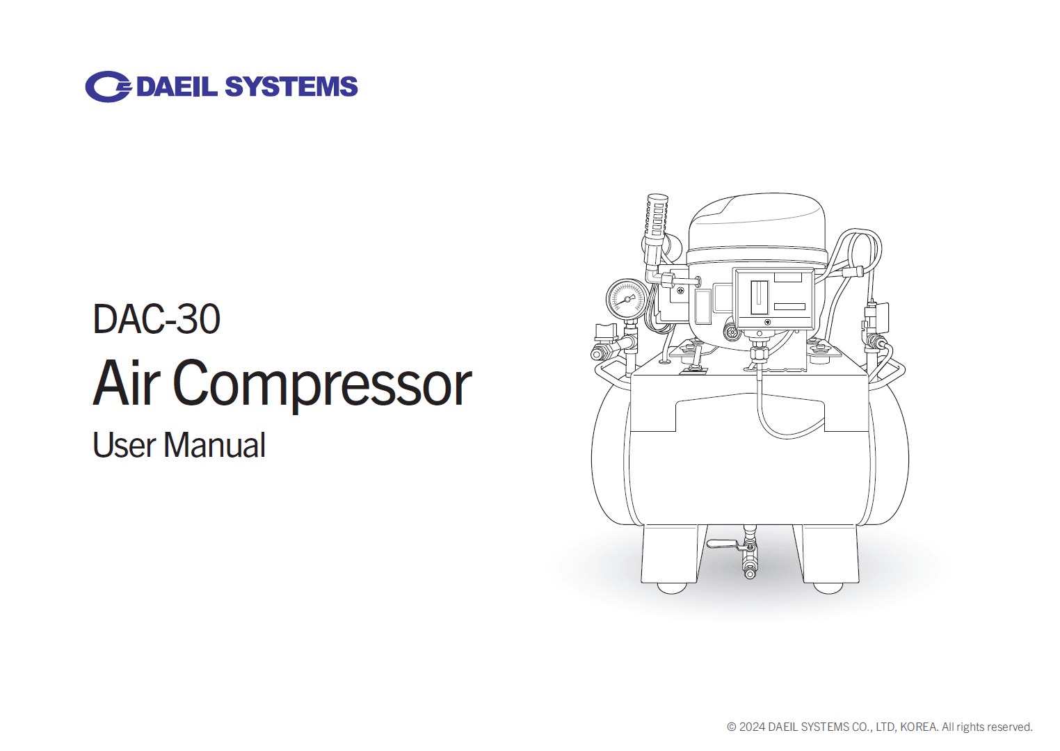 DAC-30 Air Compressor User Manual