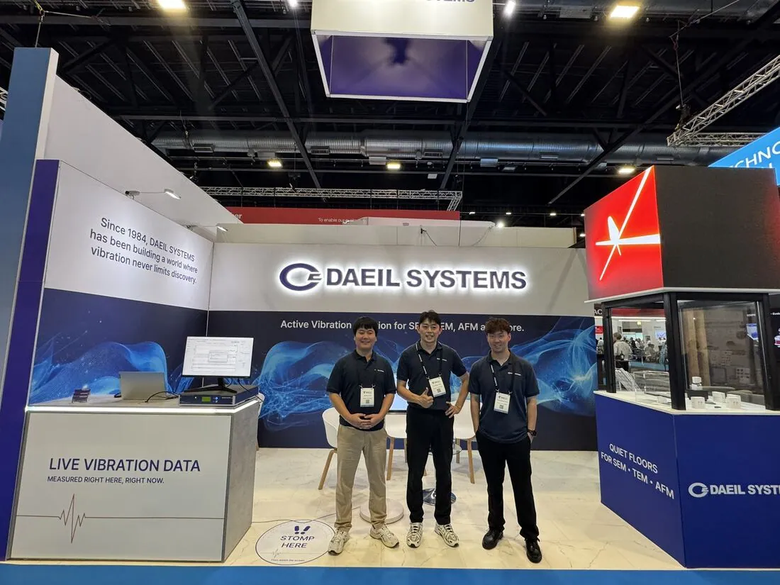 Three of the team at Stand 345.