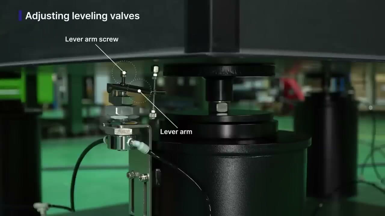 Adjusting Leveling Valves