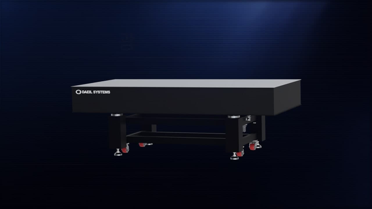 Optical Table with Tie-Bar Support