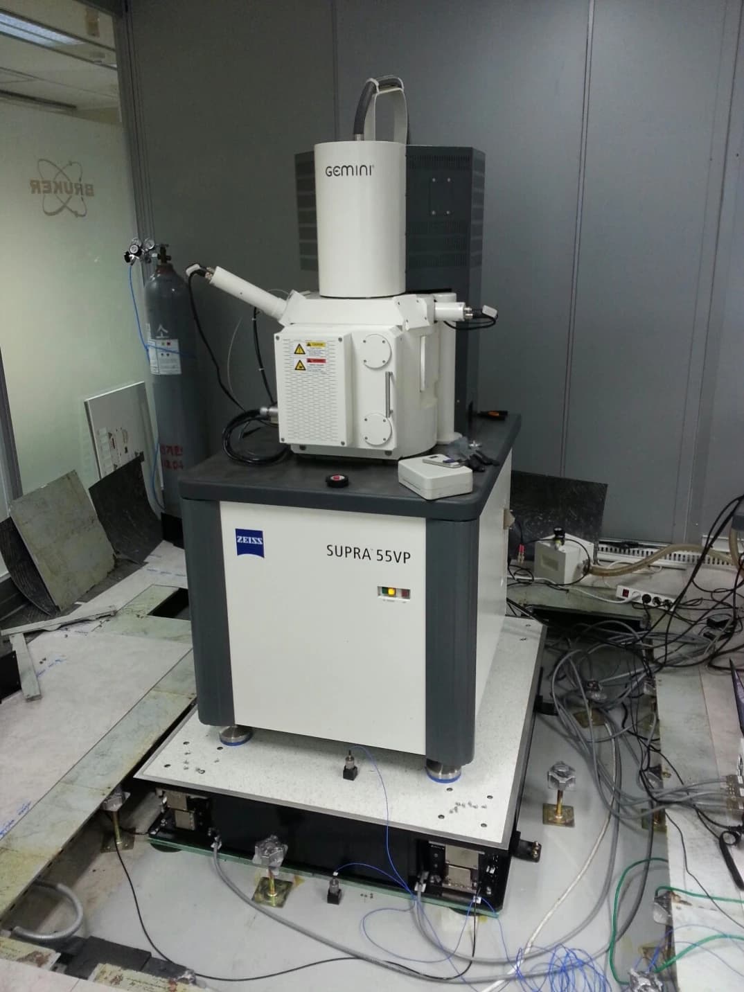 Bruker BioScience — M-1000 P2 setup results (vibration survey) — 2014-06-18