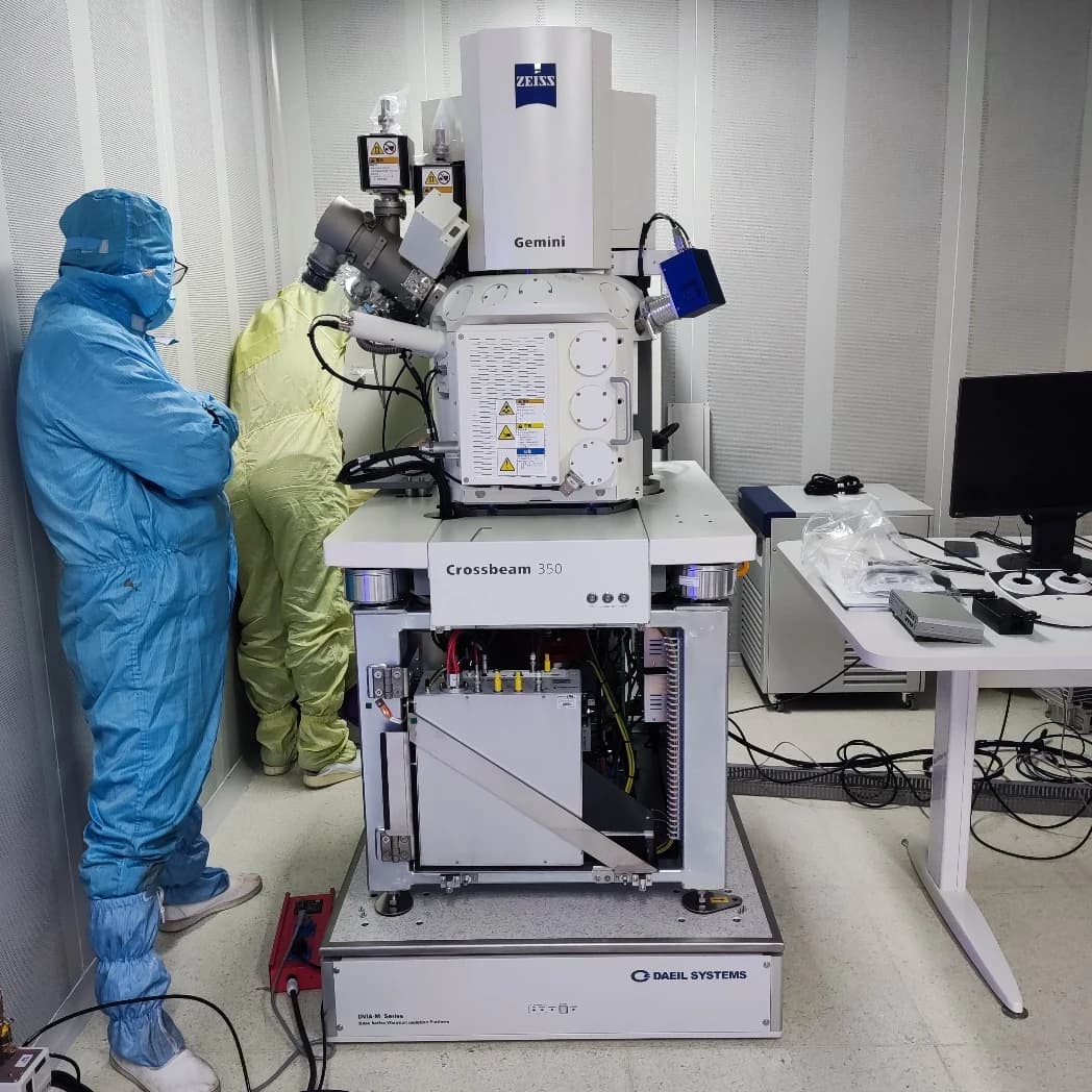 ZEISS Gemini Crossbeam 350 DVIA-M1000 Installation Report (JuCan Optoelectronics, Suqian, 220106R5, 2022)