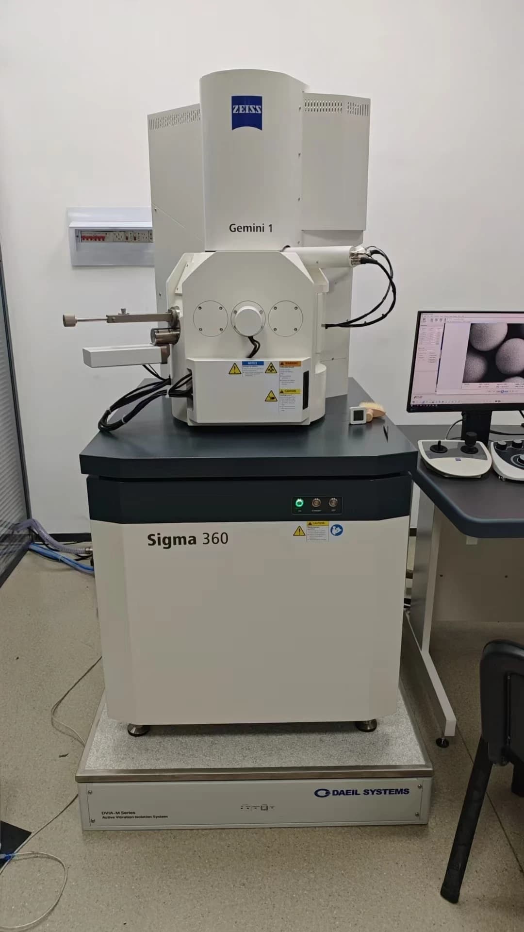 Zeiss FE-SEM Sigma360 DVIA-M1000 (250102R2-4) Installation Report