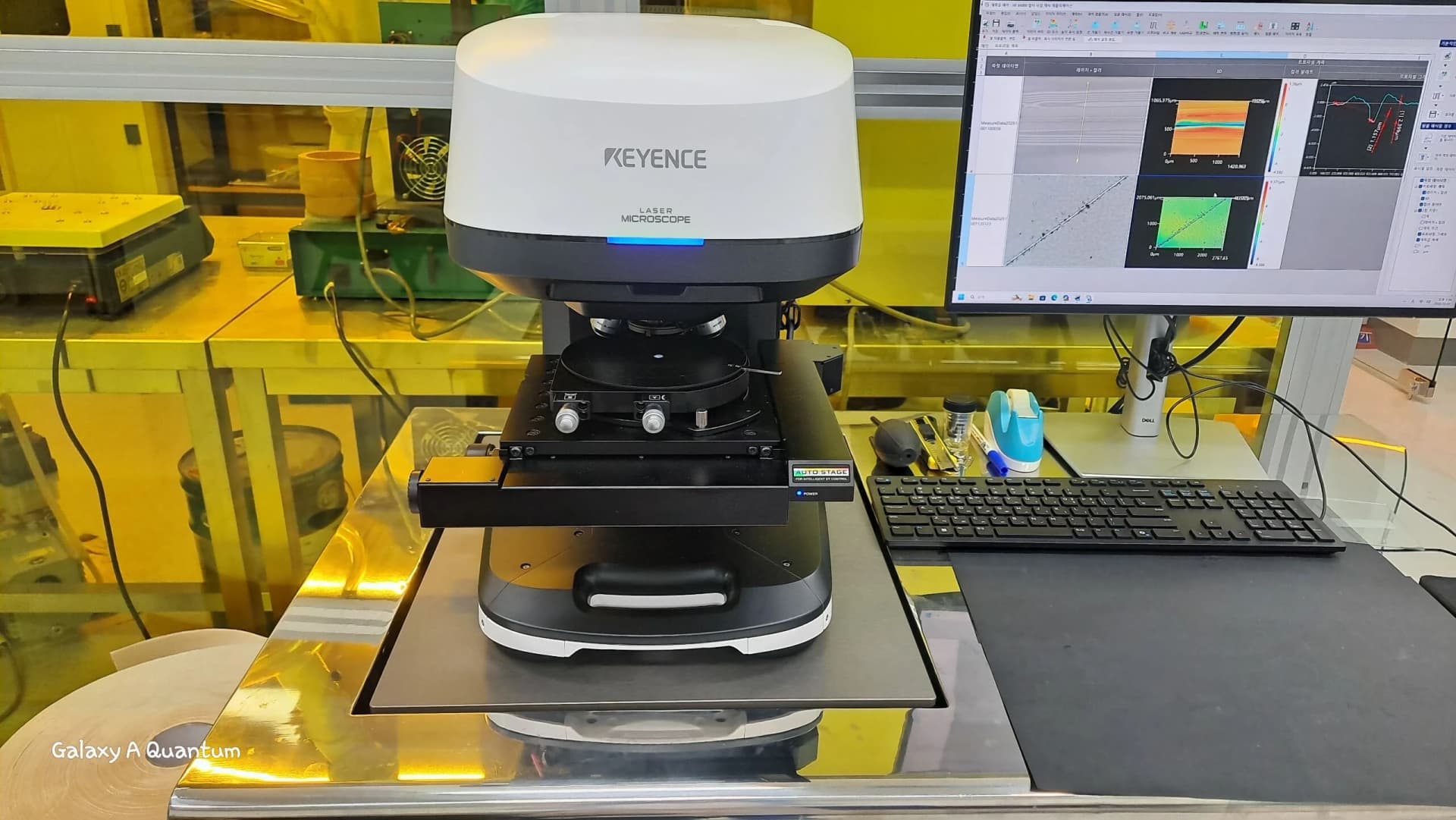 KimTechnix Keyence VK-X4000 Laser Scanning Confocal Microscope DVIA-TD45 (260616R5) Installation Report