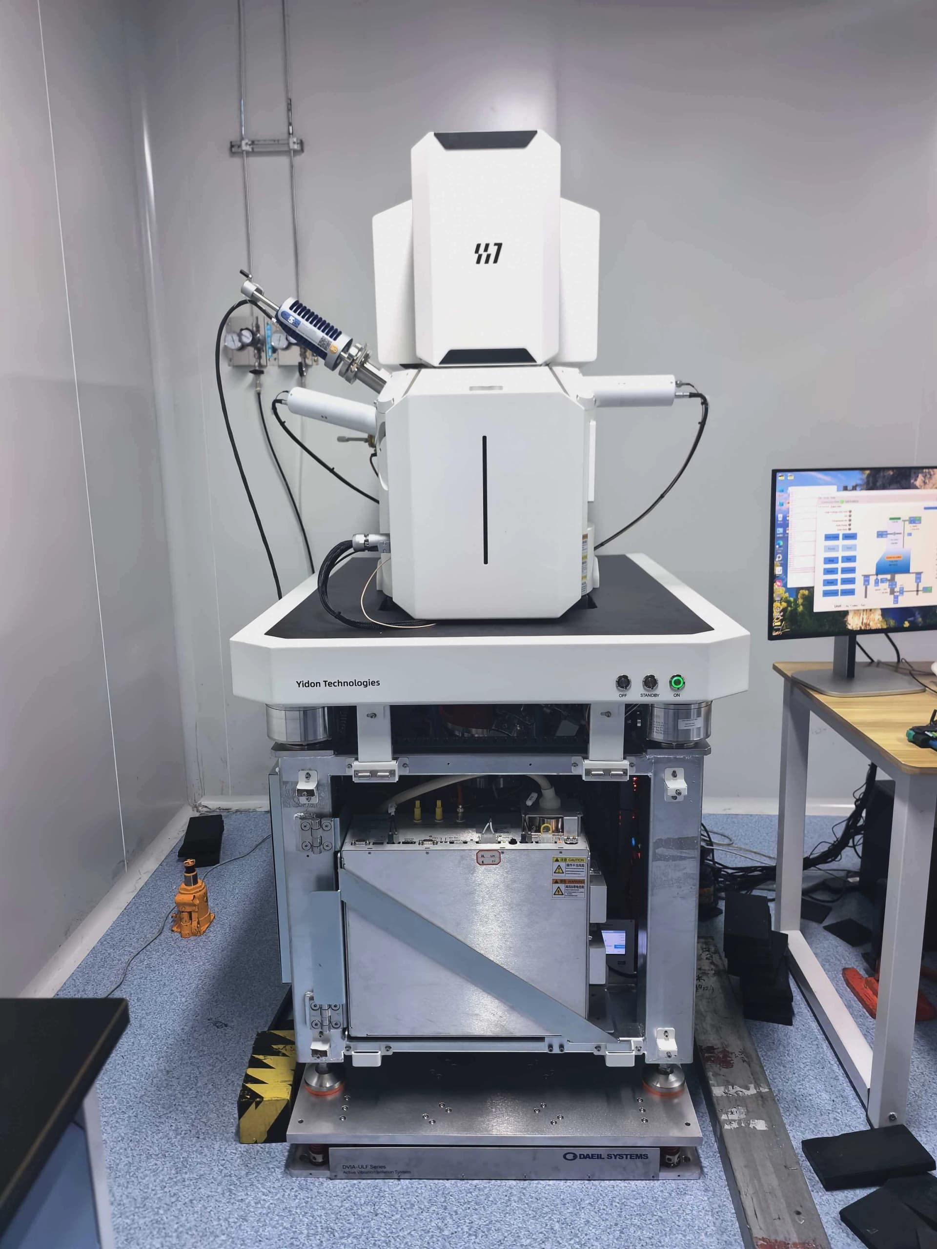DVIA-ULF1000 Huasheng Lianying Vibration Damping Platform Installation Report